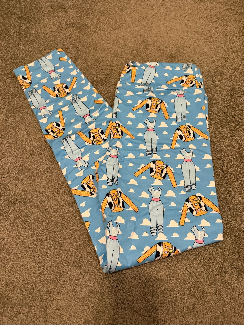Woody and Bo Peep Full Length Leggings
